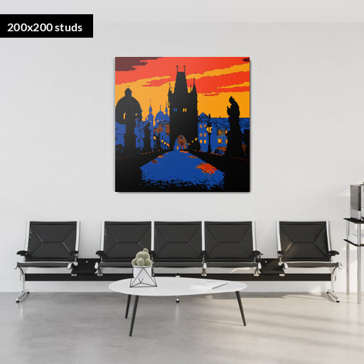 200*200studs, 160*160cm, 63*63inch