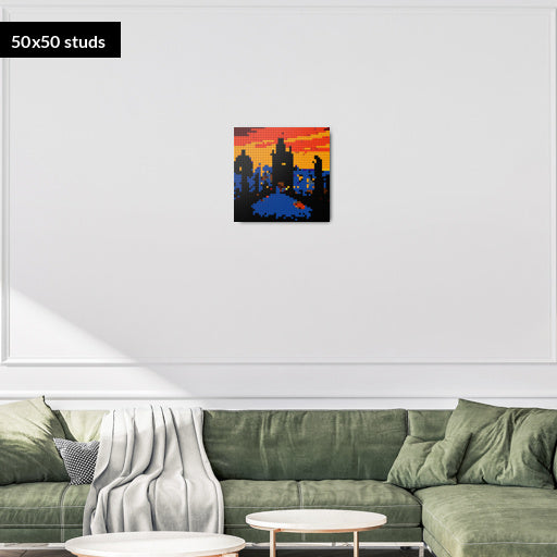 50*50studs, 40*40cm, 15,75*15,75inch