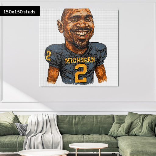 150*150studs, 120*120cm, 47,25*47,25inch