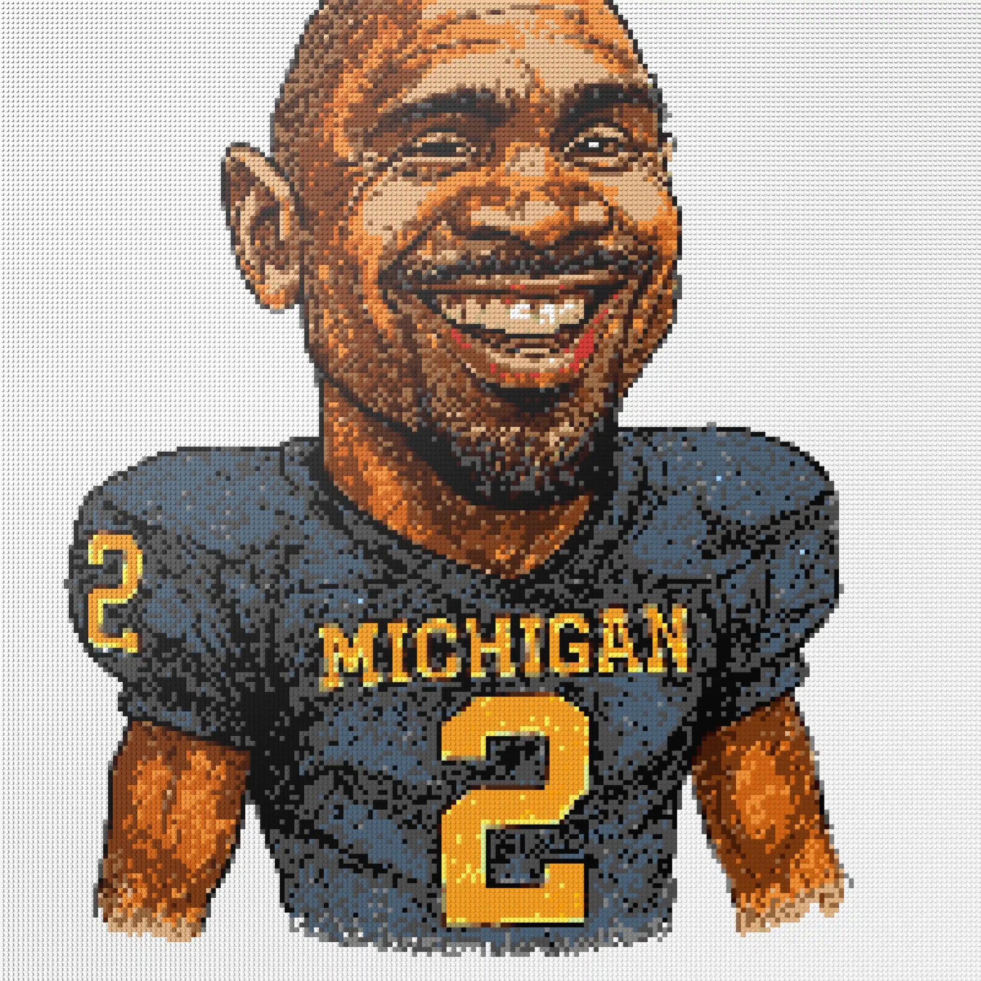 200*200studs, 160*160cm, 63*63inch