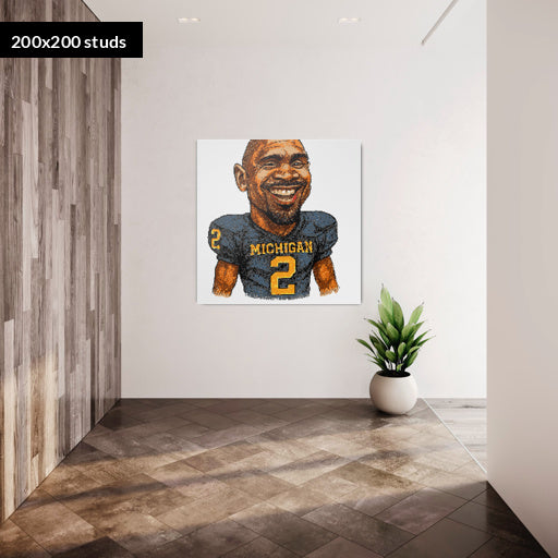 200*200studs, 160*160cm, 63*63inch