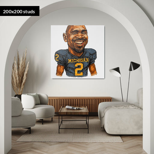 200*200studs, 160*160cm, 63*63inch