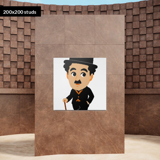 200*200studs, 160*160cm, 63*63inch