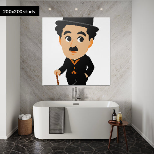 200*200studs, 160*160cm, 63*63inch
