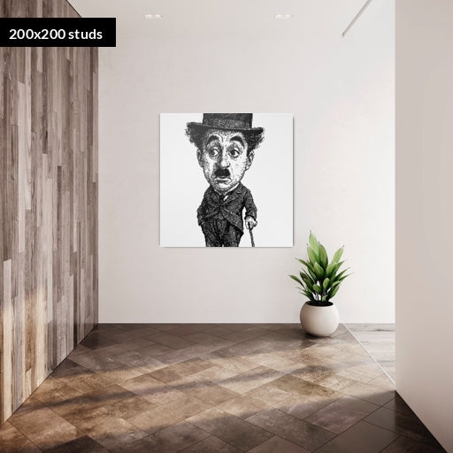 200*200studs, 160*160cm, 63*63inch