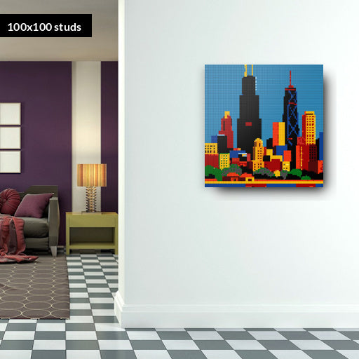 100*100studs, 80*80cm, 31,5*31,5inch