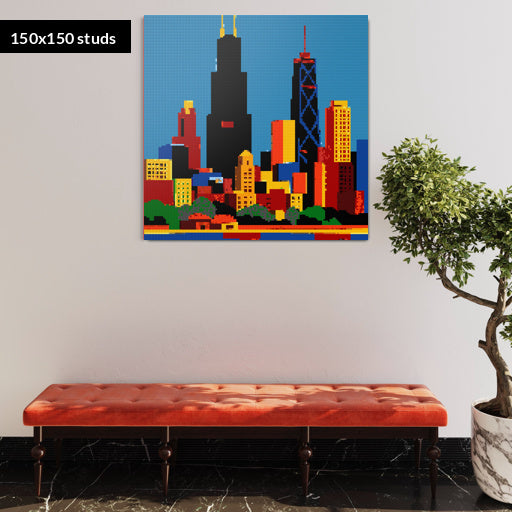 150*150studs, 120*120cm, 47,25*47,25inch