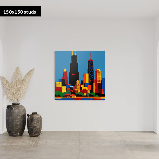 150*150studs, 120*120cm, 47,25*47,25inch