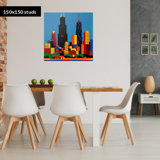 150*150studs, 120*120cm, 47,25*47,25inch
