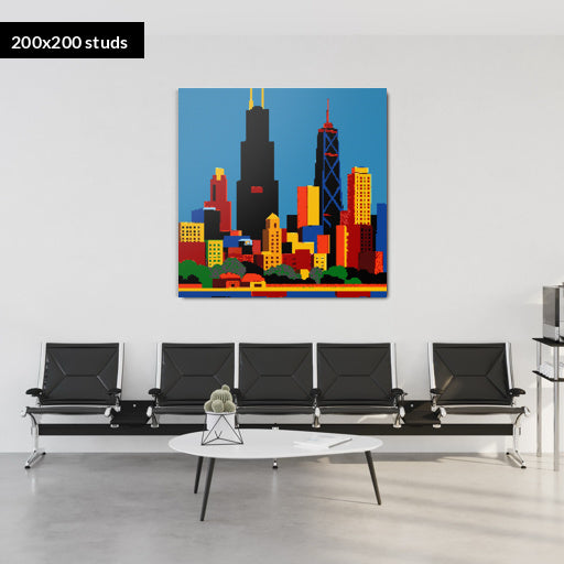 200*200studs, 160*160cm, 63*63inch