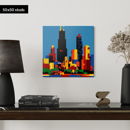 50*50studs, 40*40cm, 15,75*15,75inch