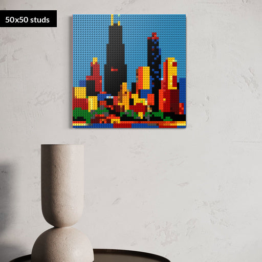 50*50studs, 40*40cm, 15,75*15,75inch