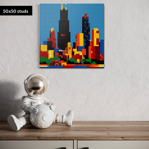 50*50studs, 40*40cm, 15,75*15,75inch