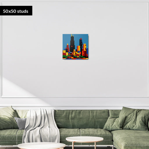 50*50studs, 40*40cm, 15,75*15,75inch