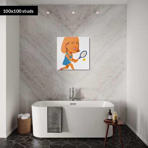 100*100studs, 80*80cm, 31,5*31,5inch