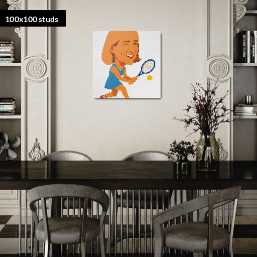100*100studs, 80*80cm, 31,5*31,5inch