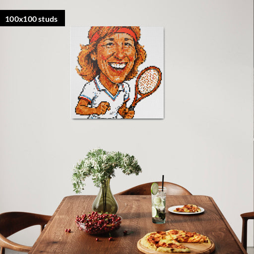 100*100studs, 80*80cm, 31,5*31,5inch