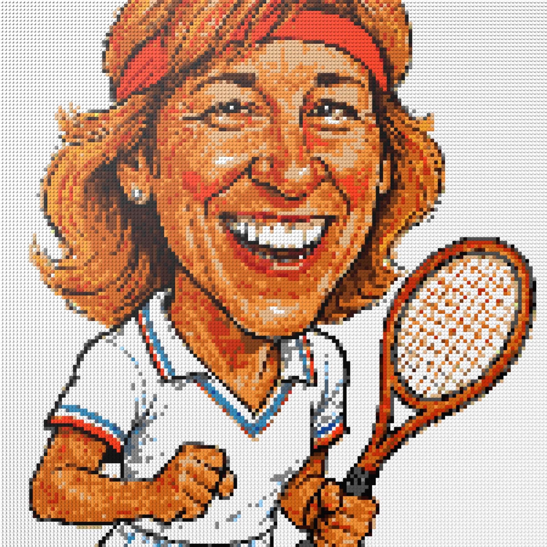 150*150studs, 120*120cm, 47,25*47,25inch