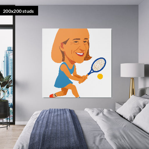 200*200studs, 160*160cm, 63*63inch