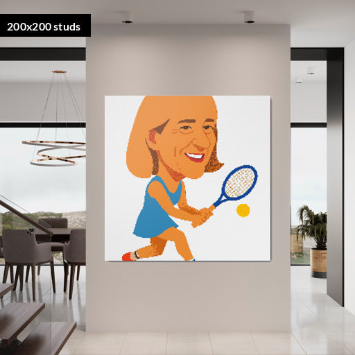 200*200studs, 160*160cm, 63*63inch