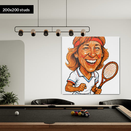 200*200studs, 160*160cm, 63*63inch