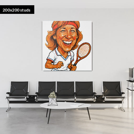 200*200studs, 160*160cm, 63*63inch