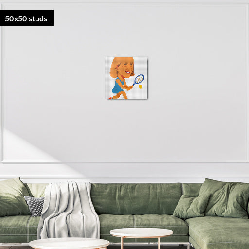 50*50studs, 40*40cm, 15,75*15,75inch