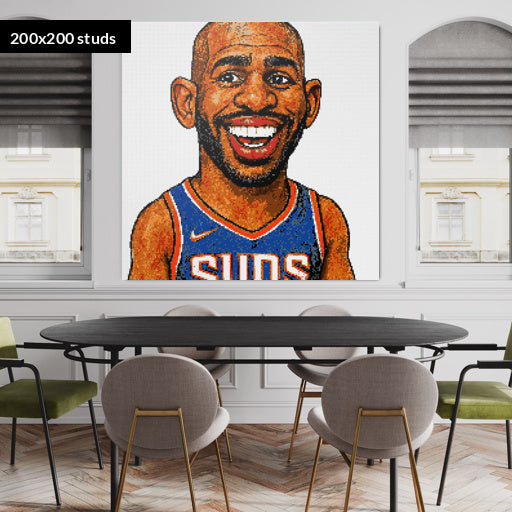 200*200studs, 160*160cm, 63*63inch