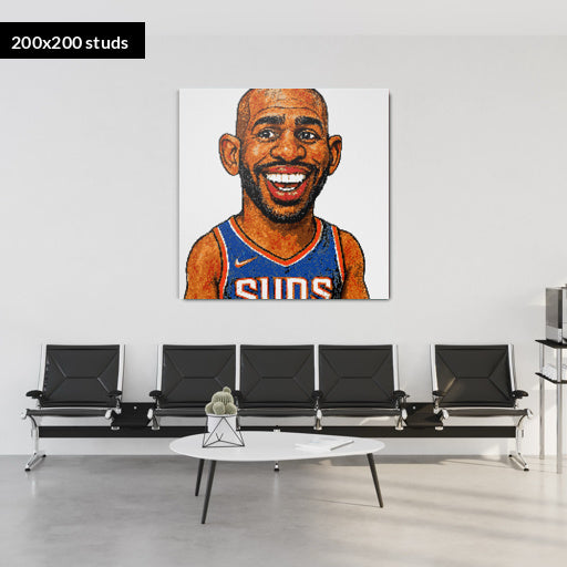 200*200studs, 160*160cm, 63*63inch