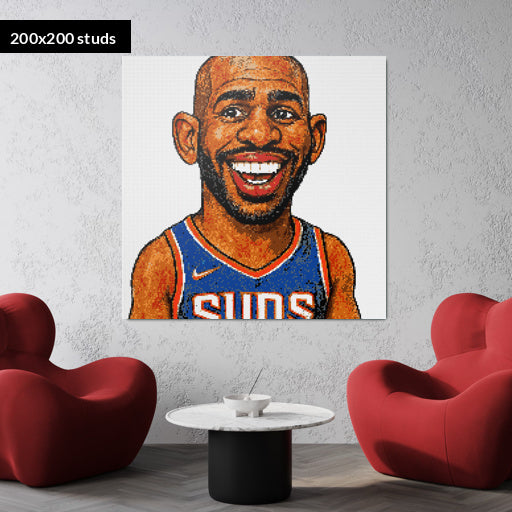 200*200studs, 160*160cm, 63*63inch