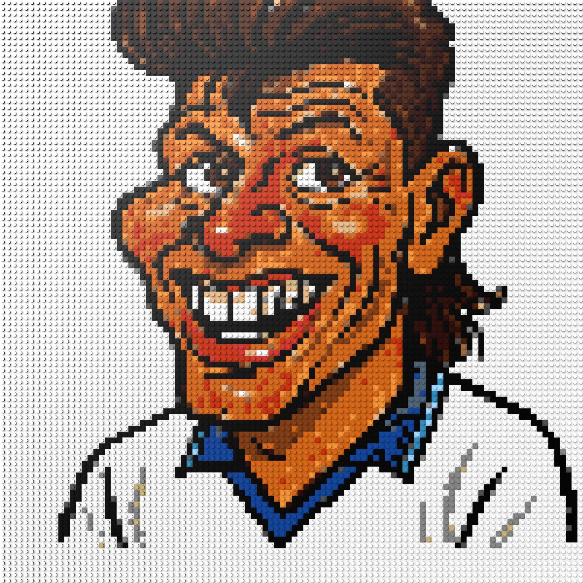 100*100studs, 80*80cm, 31,5*31,5inch