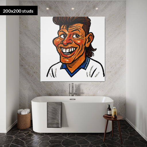 200*200studs, 160*160cm, 63*63inch