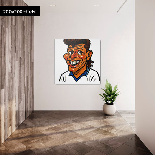 200*200studs, 160*160cm, 63*63inch