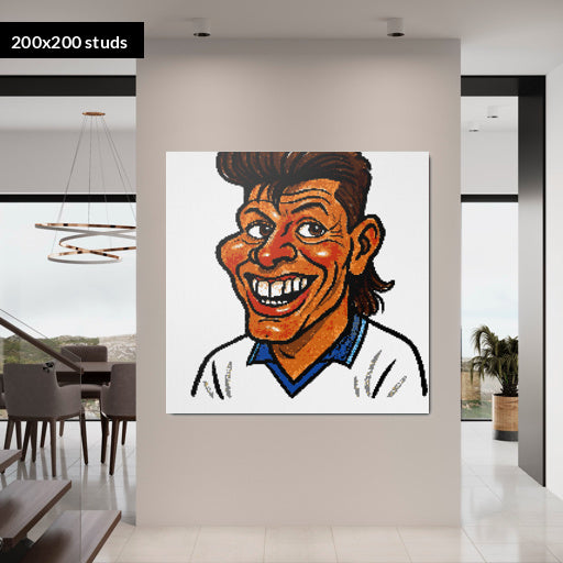 200*200studs, 160*160cm, 63*63inch