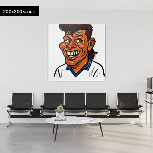 200*200studs, 160*160cm, 63*63inch