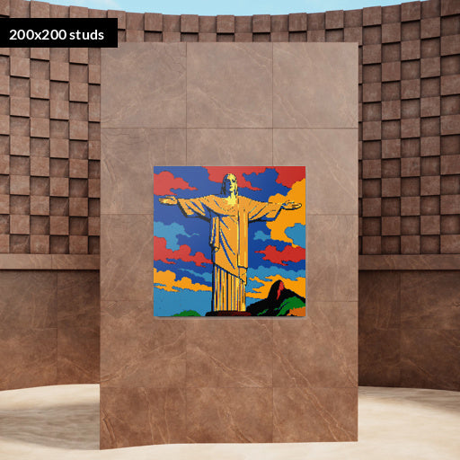 200*200studs, 160*160cm, 63*63inch