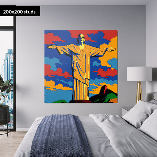200*200studs, 160*160cm, 63*63inch