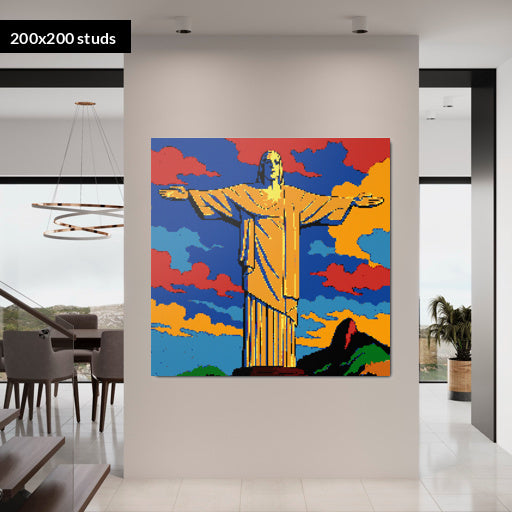 200*200studs, 160*160cm, 63*63inch