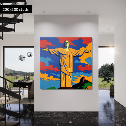 200*200studs, 160*160cm, 63*63inch