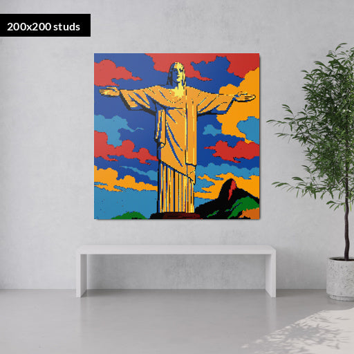 200*200studs, 160*160cm, 63*63inch