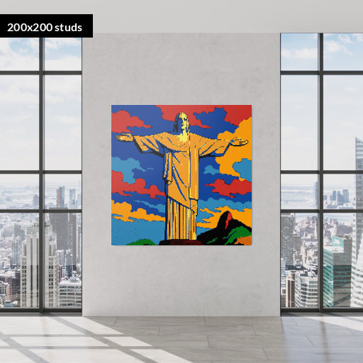 200*200studs, 160*160cm, 63*63inch