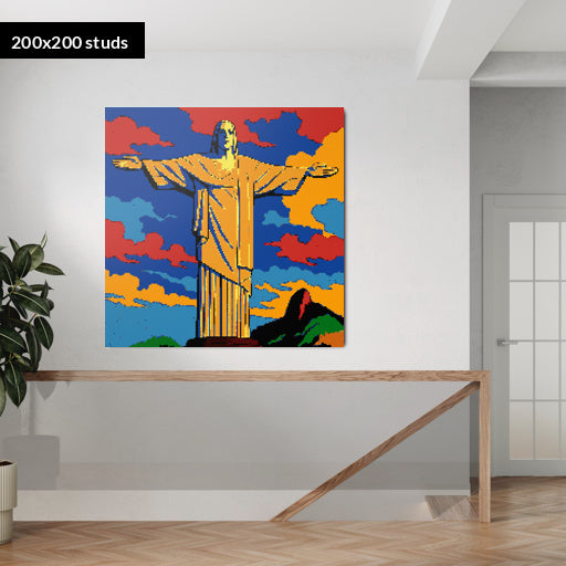 200*200studs, 160*160cm, 63*63inch