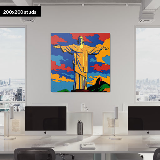 200*200studs, 160*160cm, 63*63inch