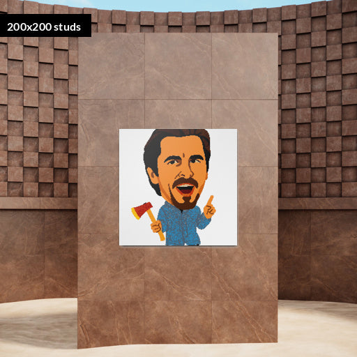 200*200studs, 160*160cm, 63*63inch