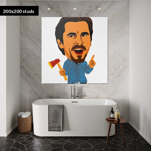 200*200studs, 160*160cm, 63*63inch