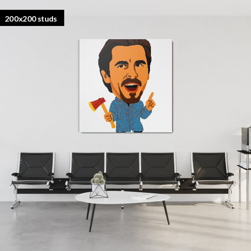 200*200studs, 160*160cm, 63*63inch