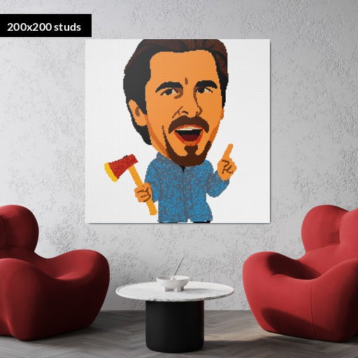 200*200studs, 160*160cm, 63*63inch