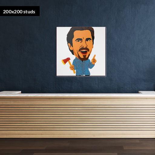 200*200studs, 160*160cm, 63*63inch