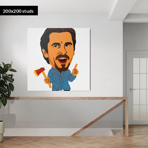200*200studs, 160*160cm, 63*63inch