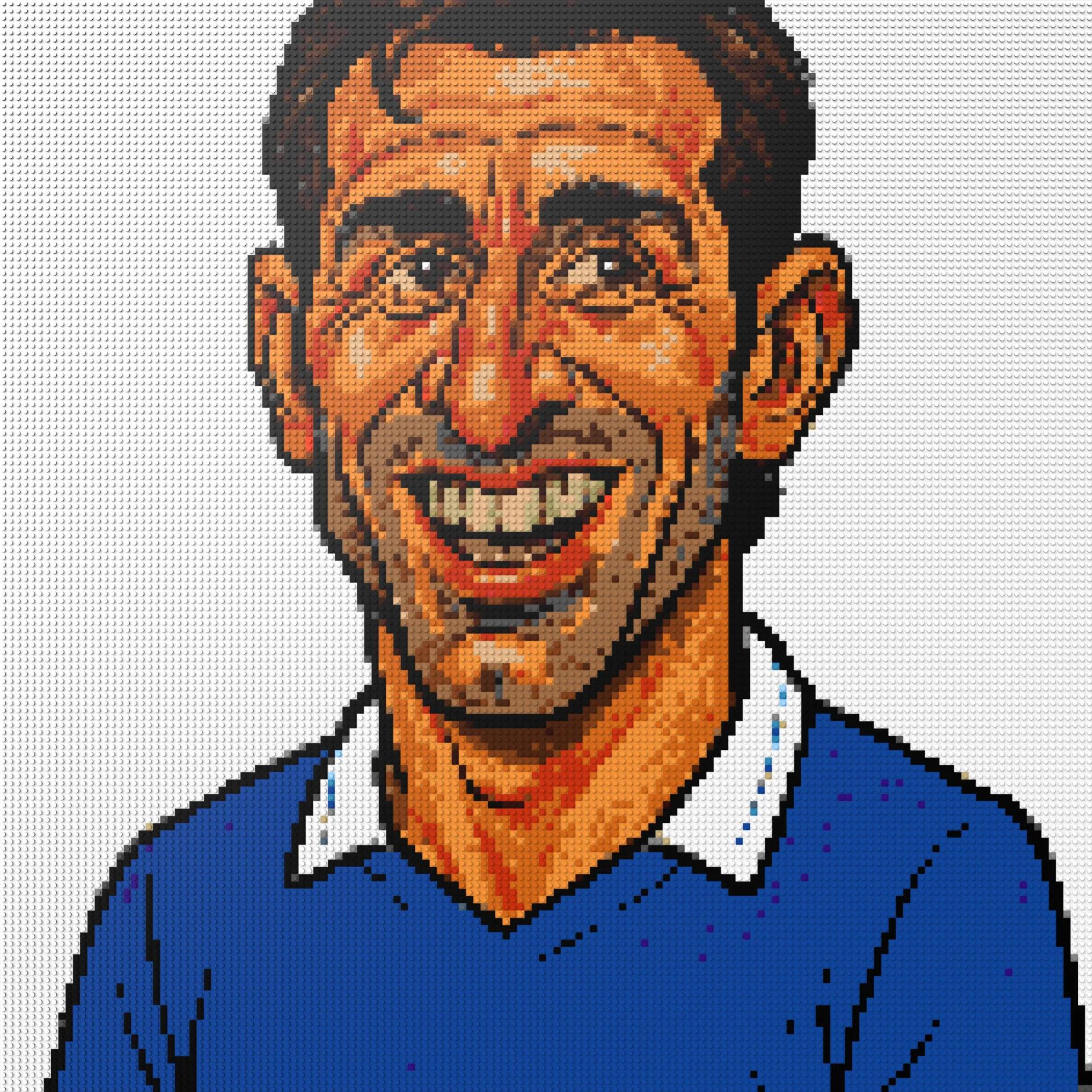 150*150studs, 120*120cm, 47,25*47,25inch